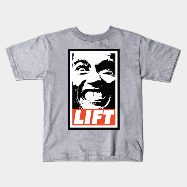 LIFT Kids T-Shirt by Nerd_art